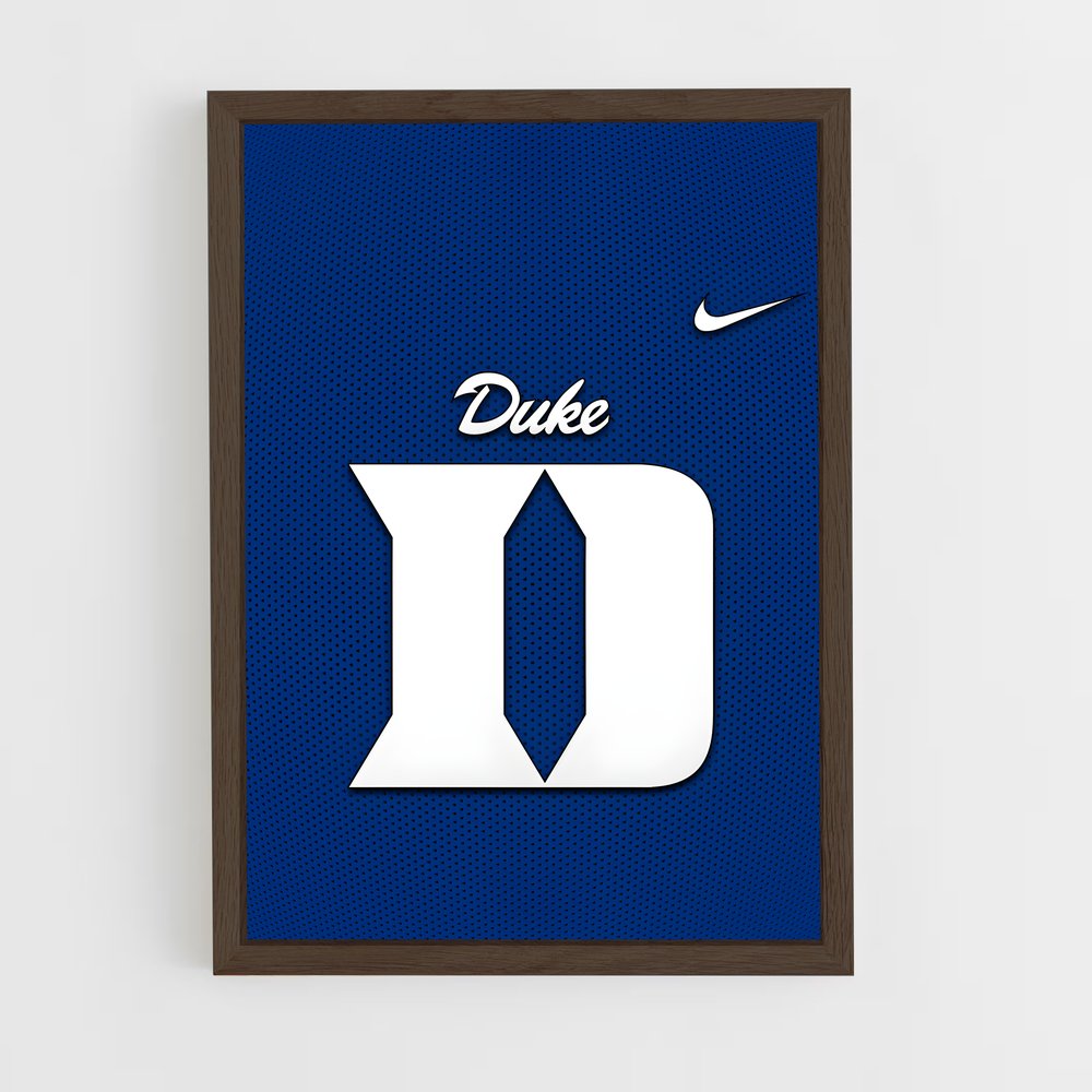 Poster Duke Spirit – affiche Basketball (vue 5)